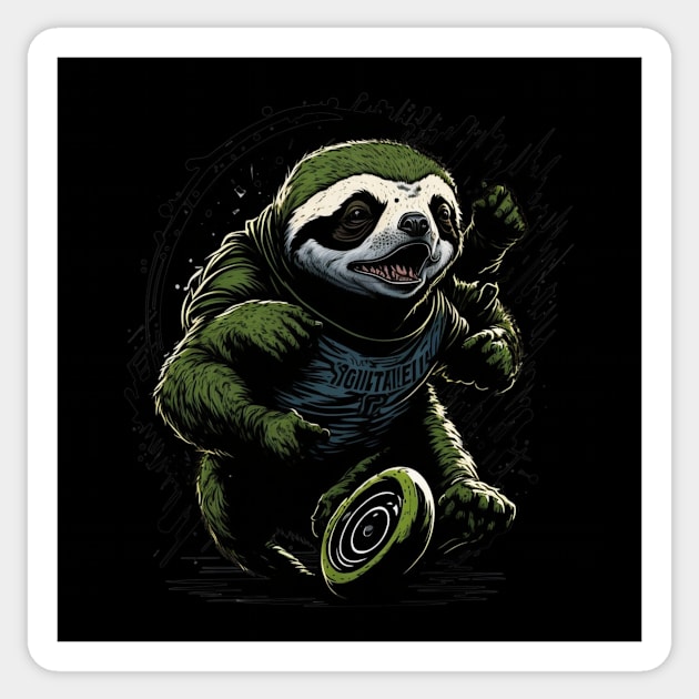 Sloth Sticker by samsamteez